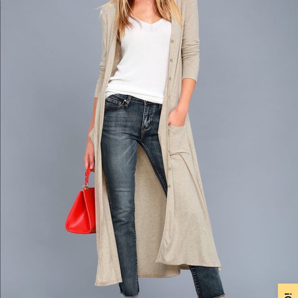 Long cardigan